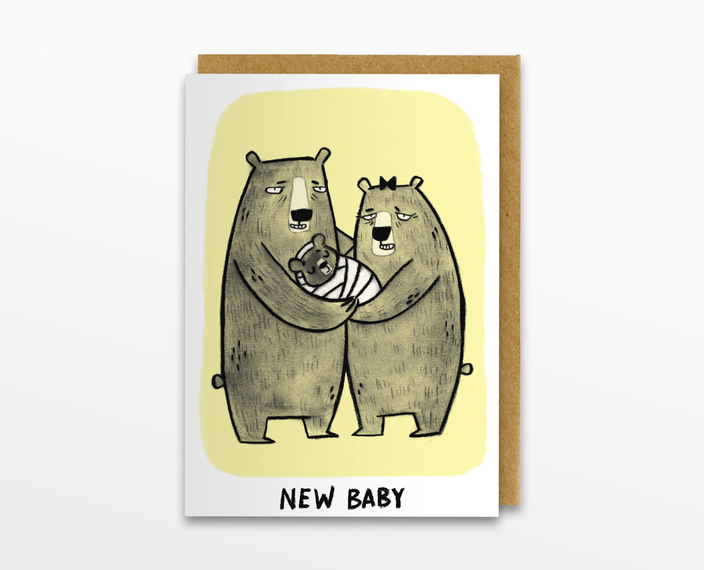 New Baby Bear Card