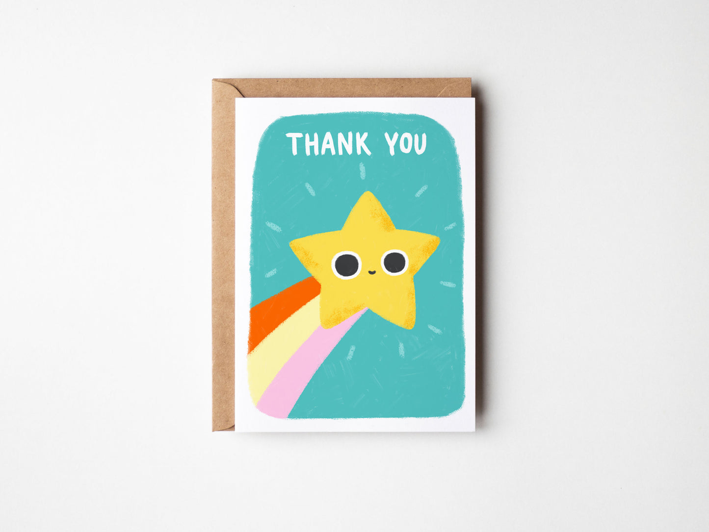 Thank You Shooting Star Card