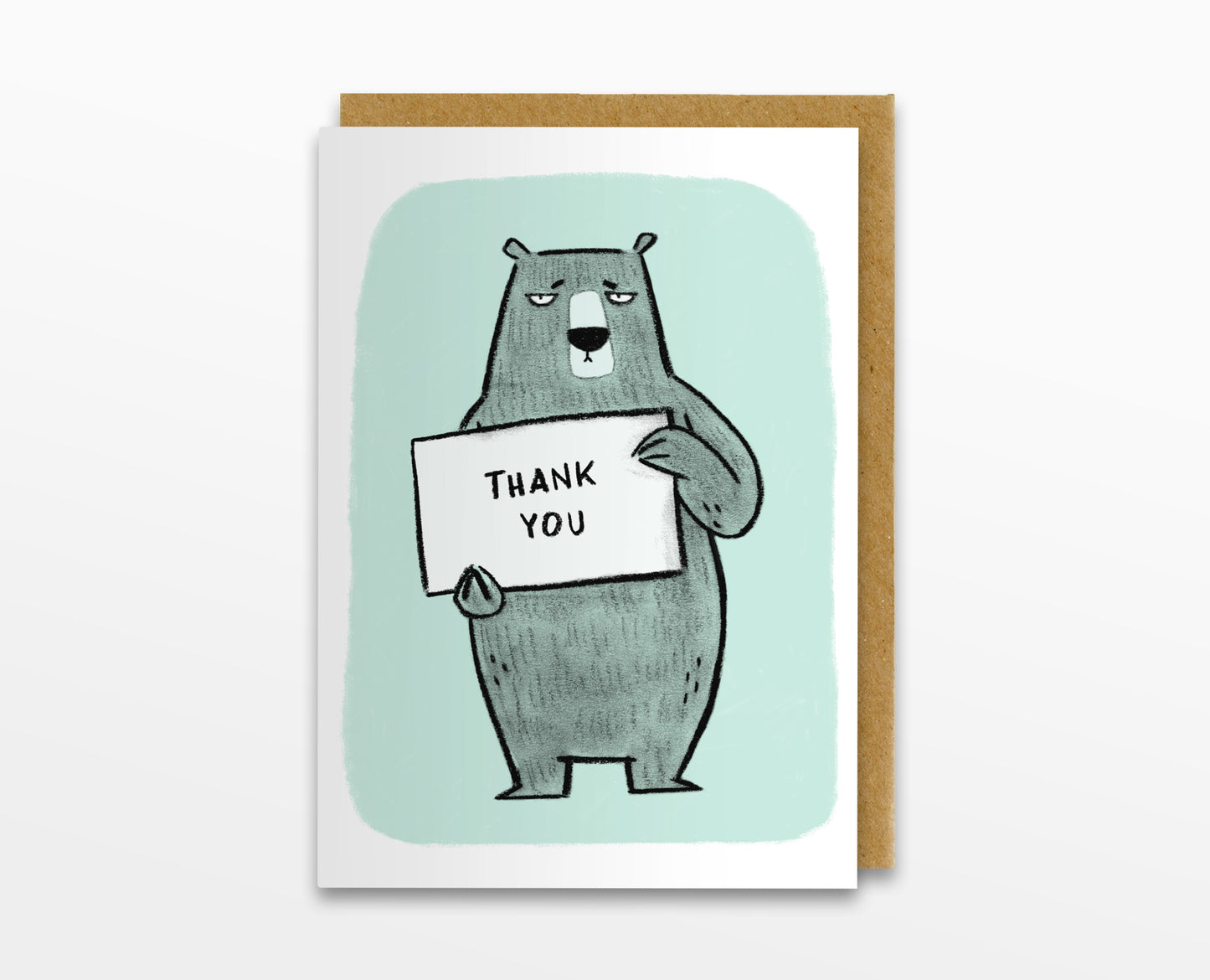 Thank You Bear Card