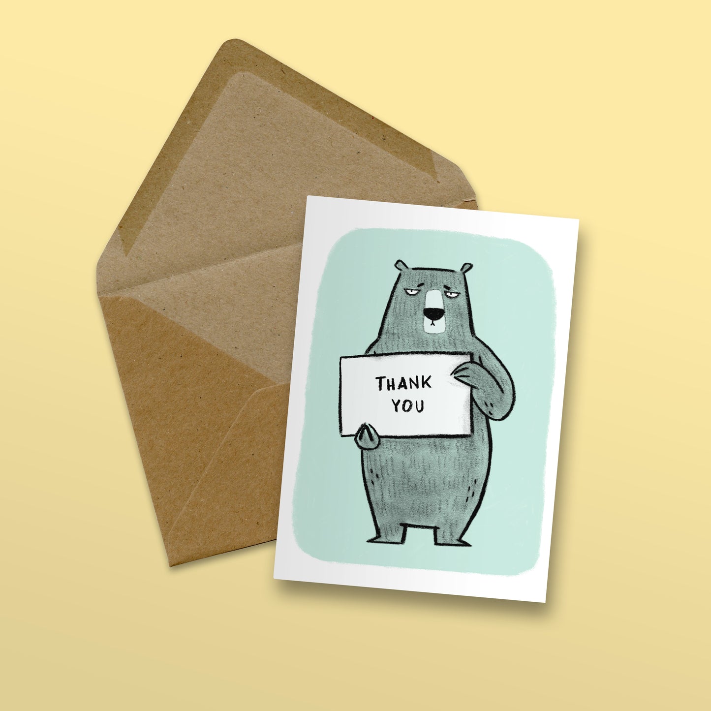 Thank You Bear Card