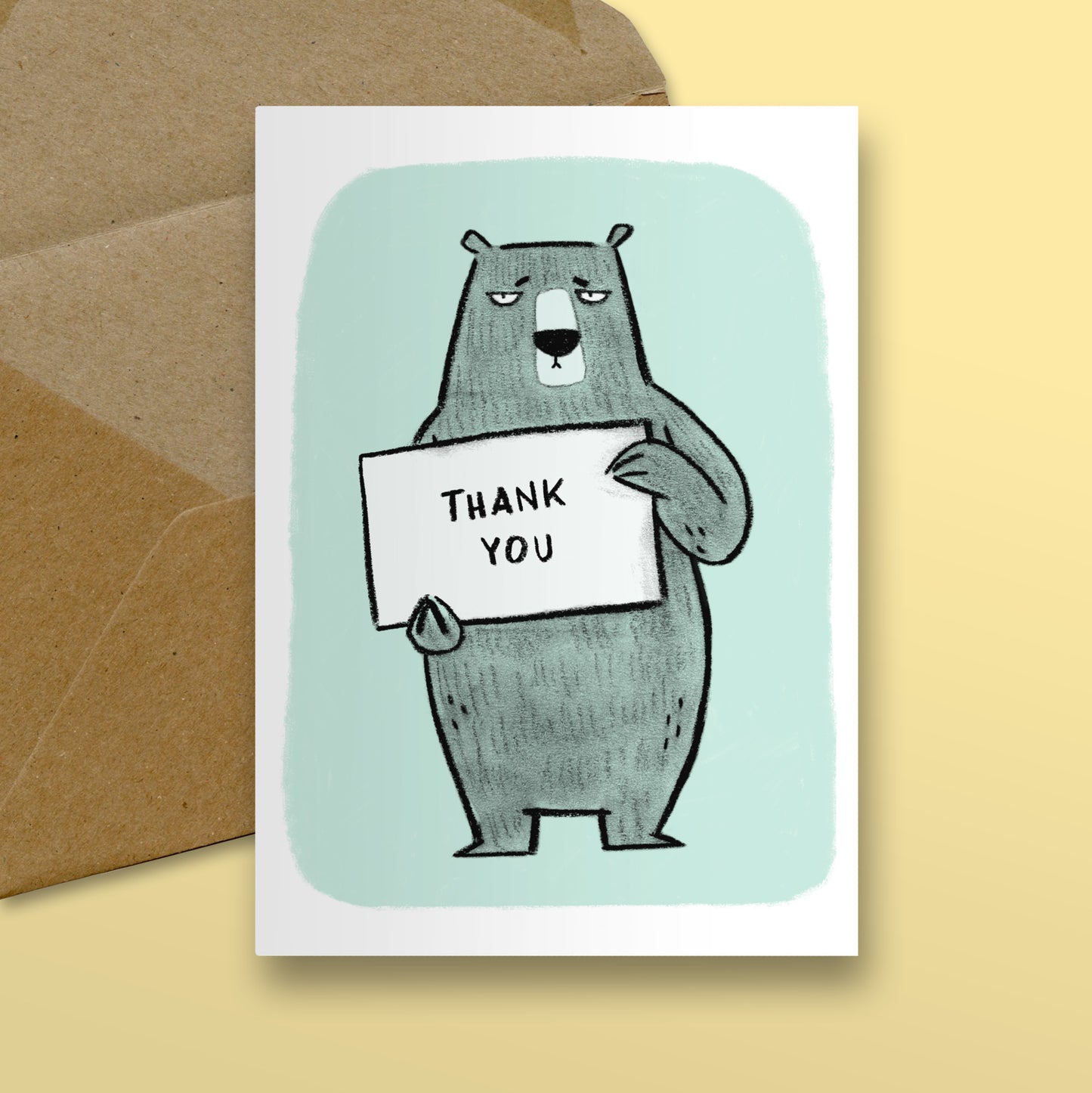 Thank You Bear Card