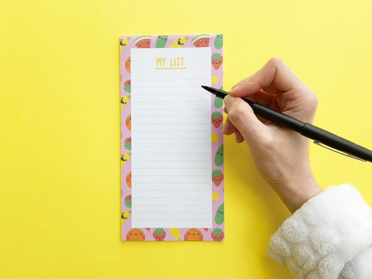 Fruit To Do List Pad