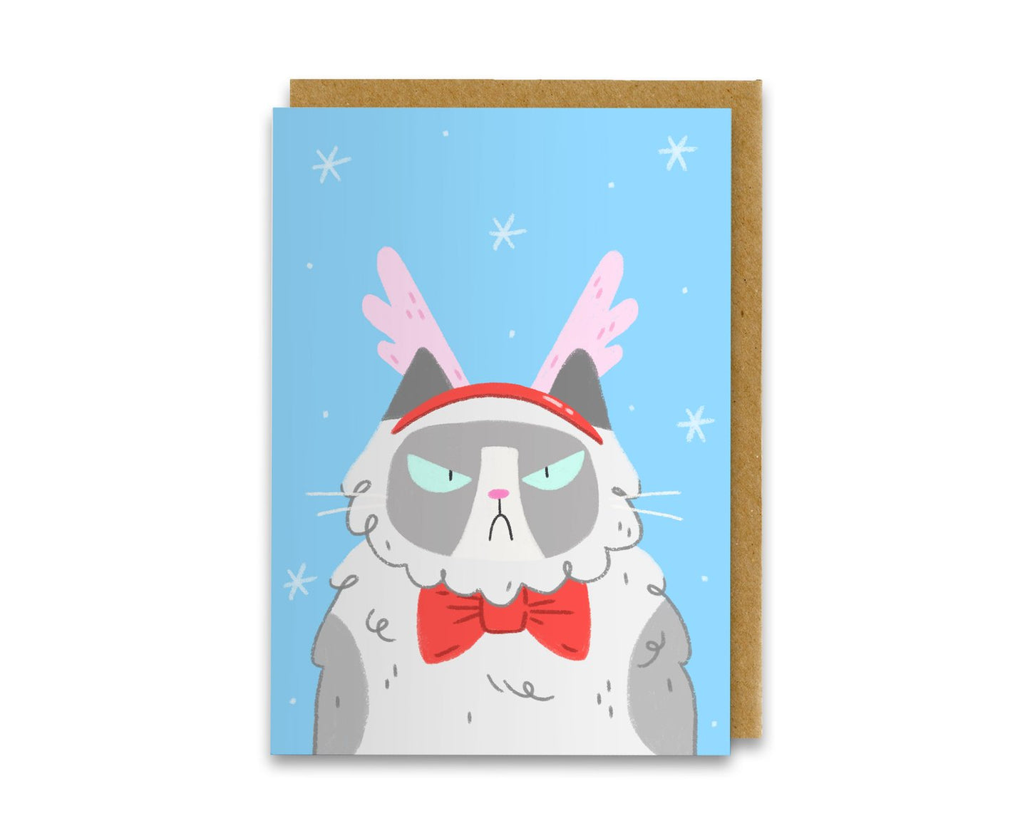 Pack of 10 Cat Christmas Cards