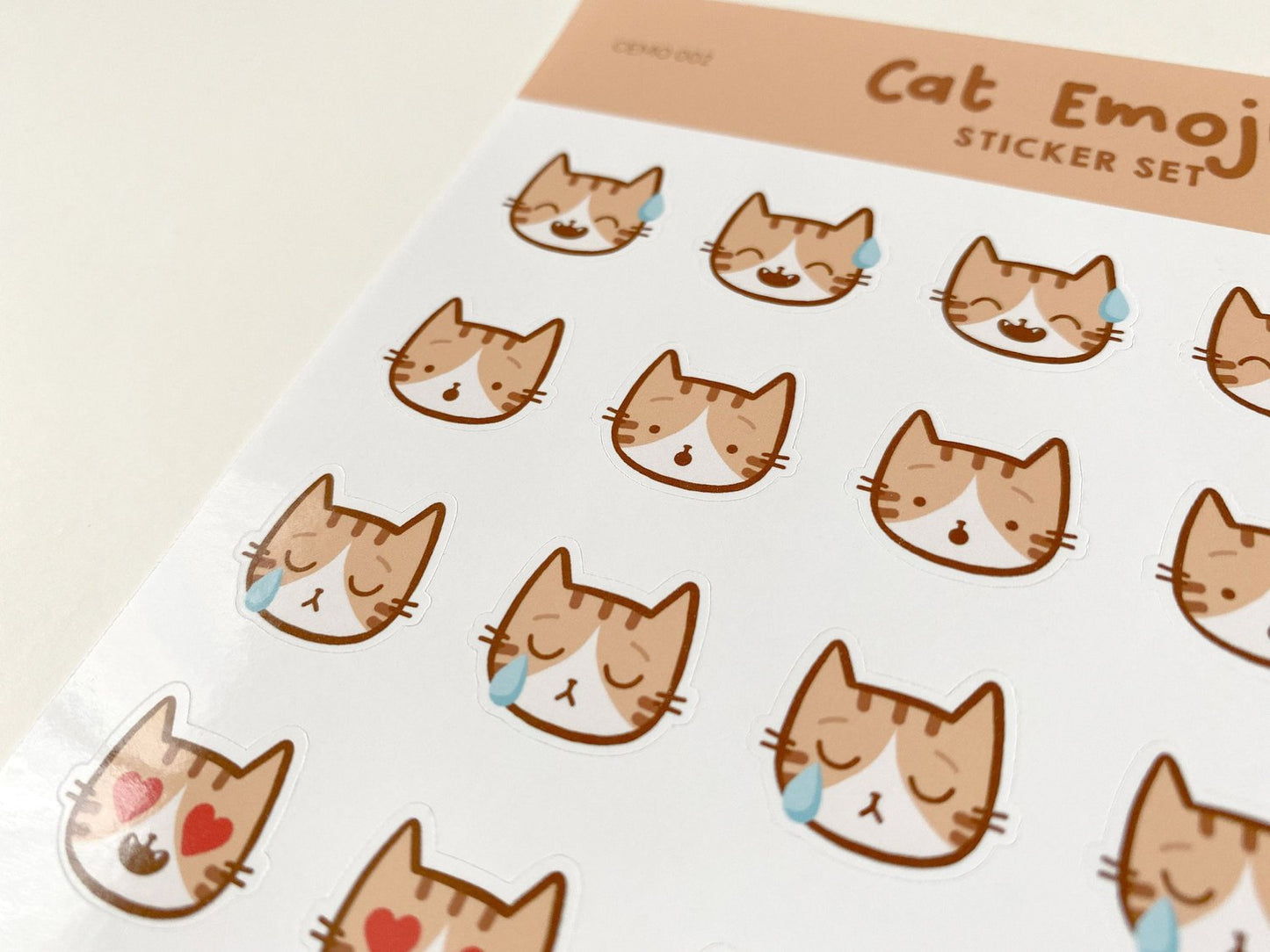 Cat Emojis Stickers Set 2