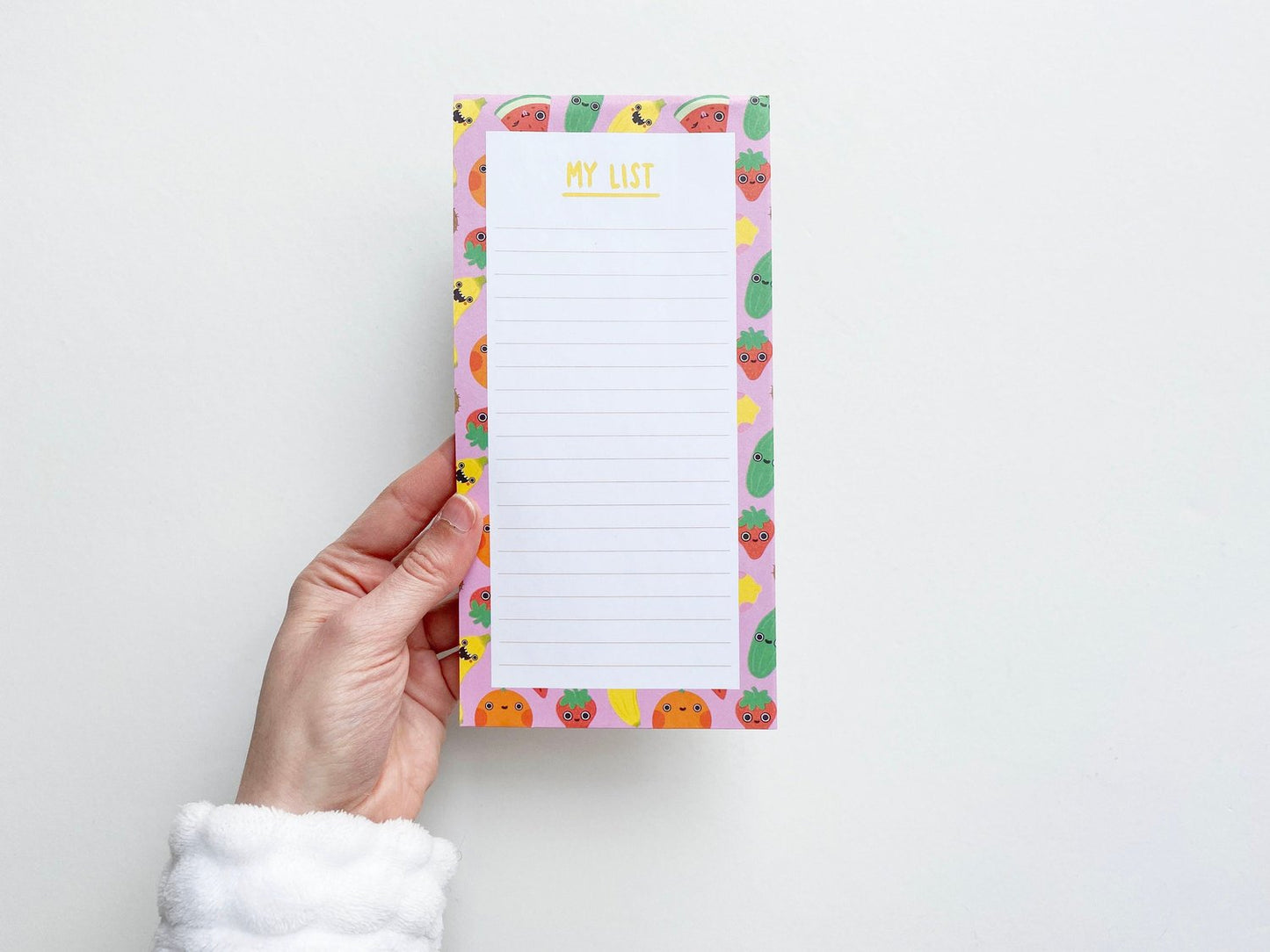 Fruit To Do List Pad