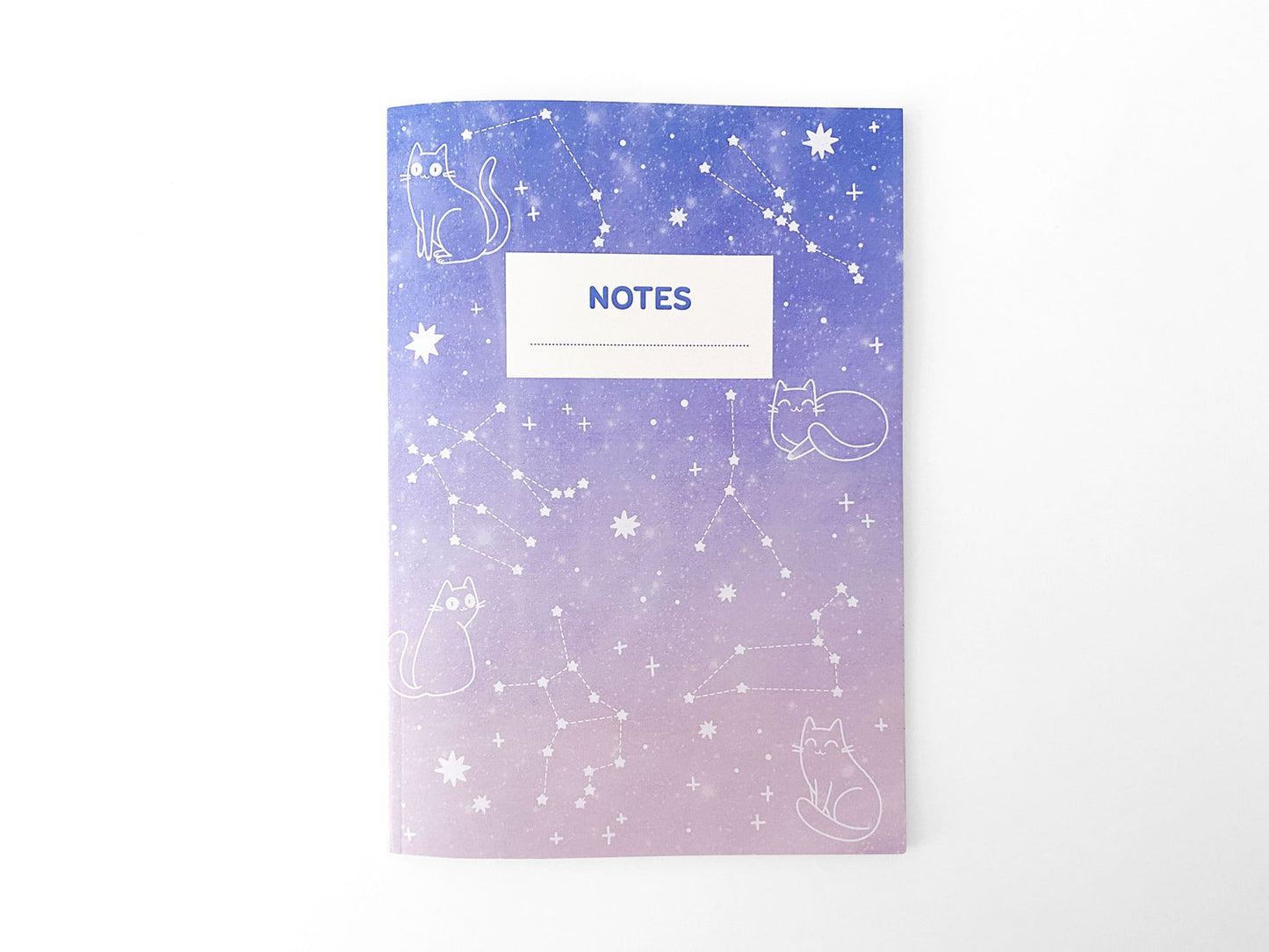 A5 Cats & Zodiac Constellations Notebook