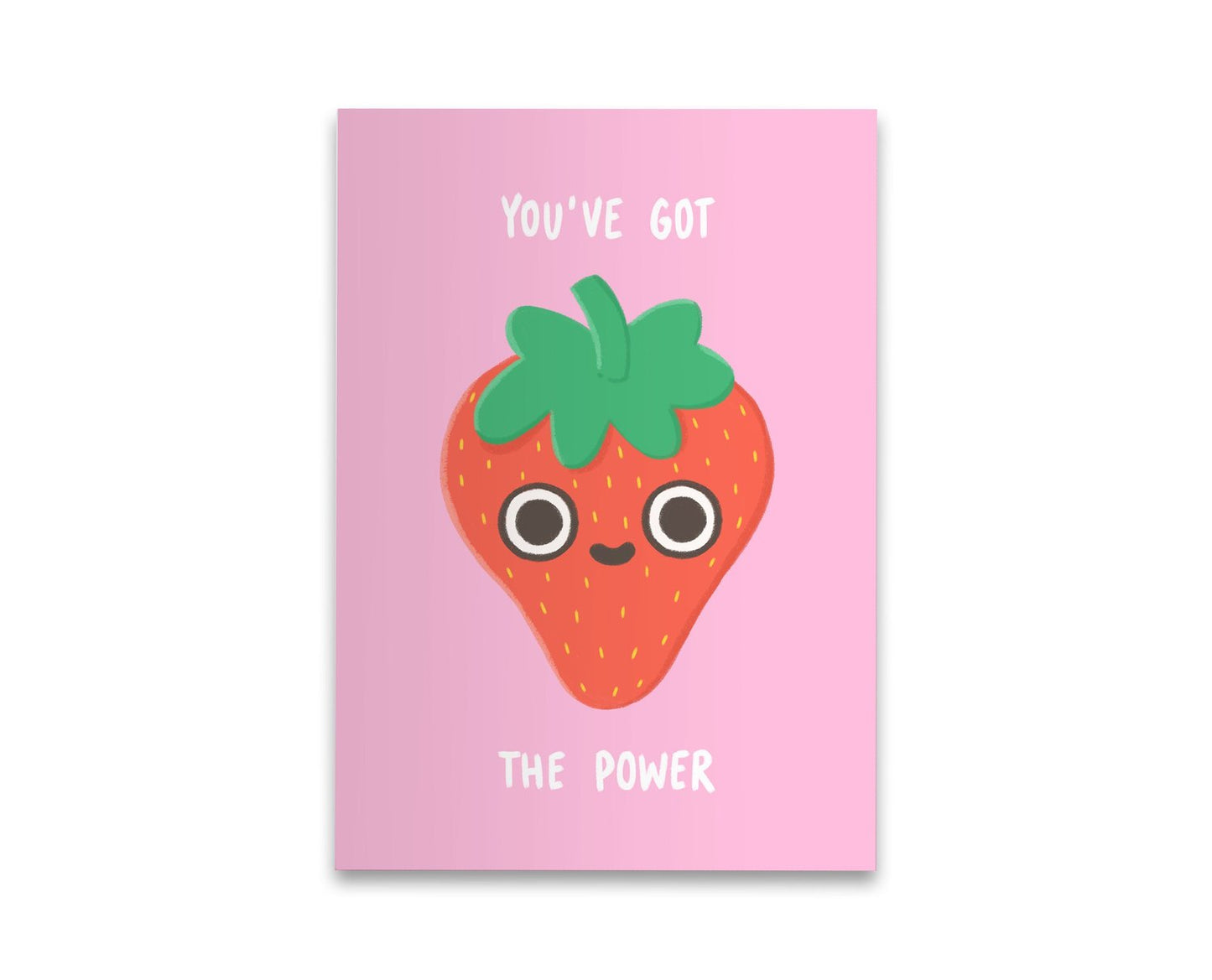 Pack of 4 Happy Fruit Postcards