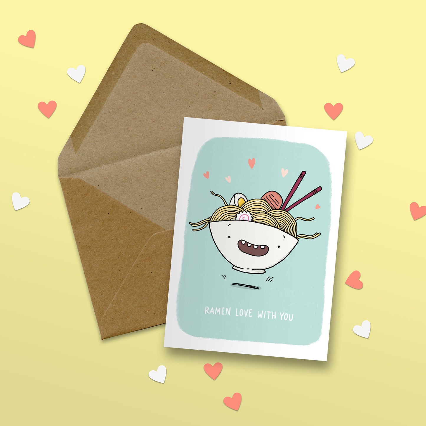 Ramen Love With You Card