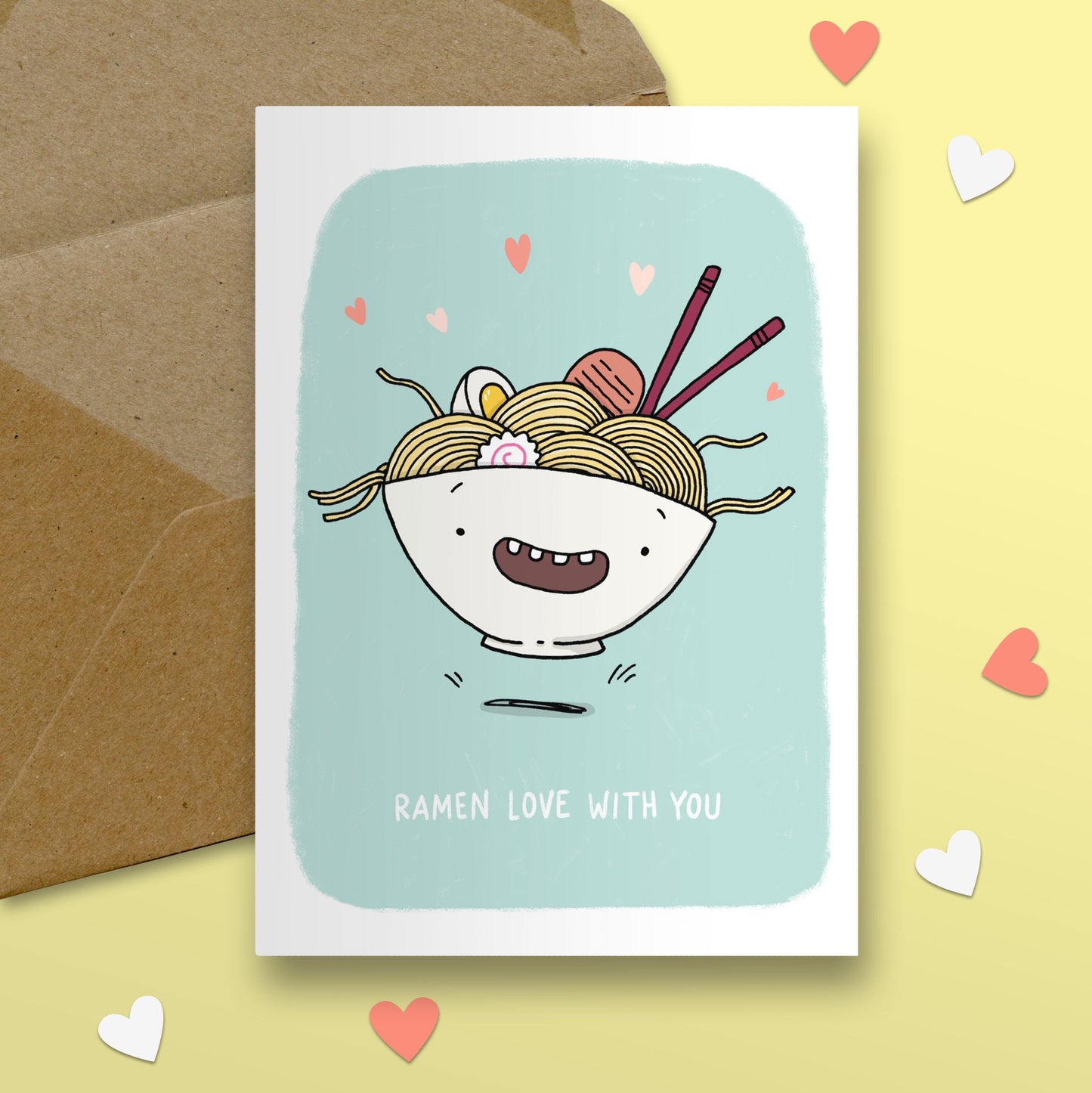 Ramen Love With You Card