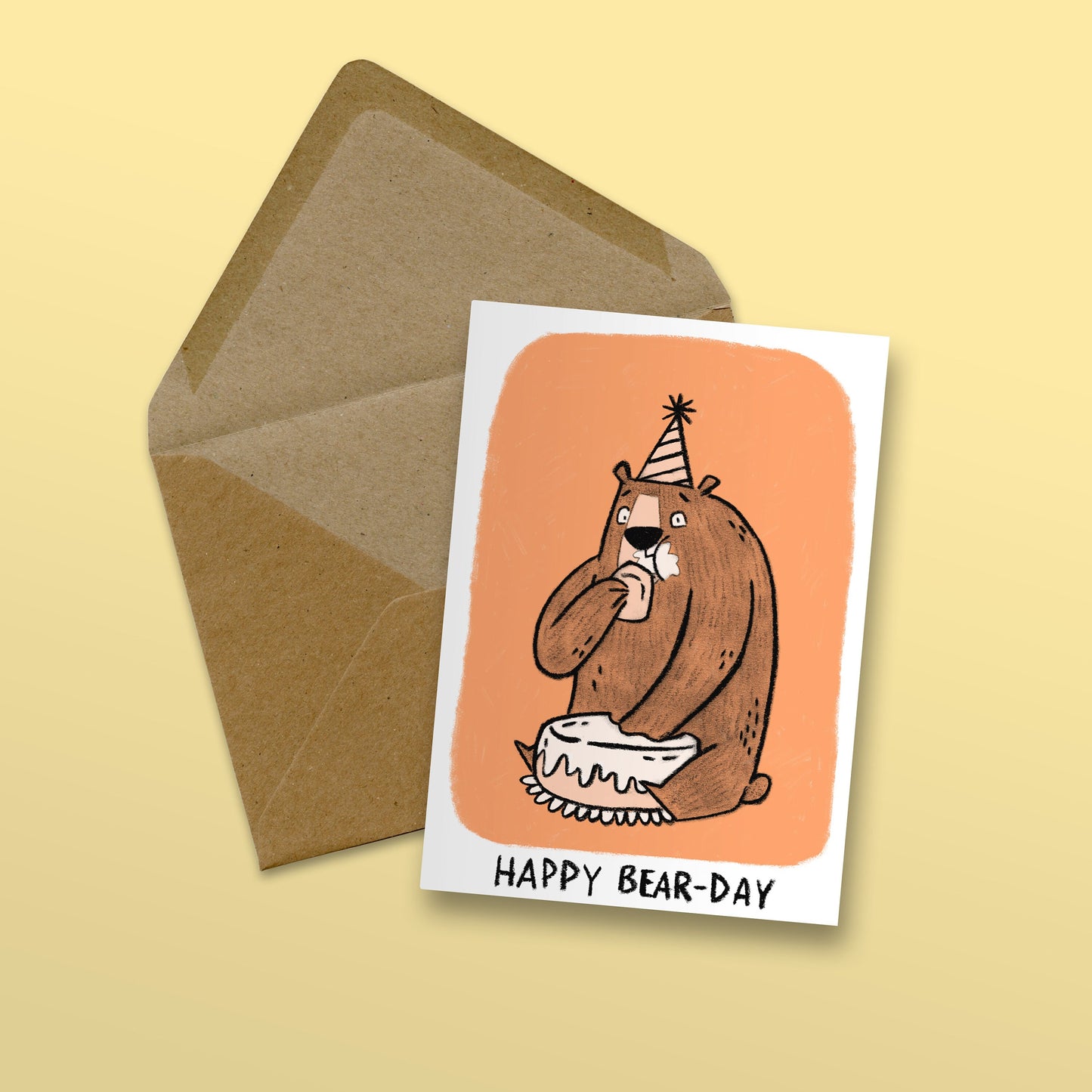 Happy Bear Day Card