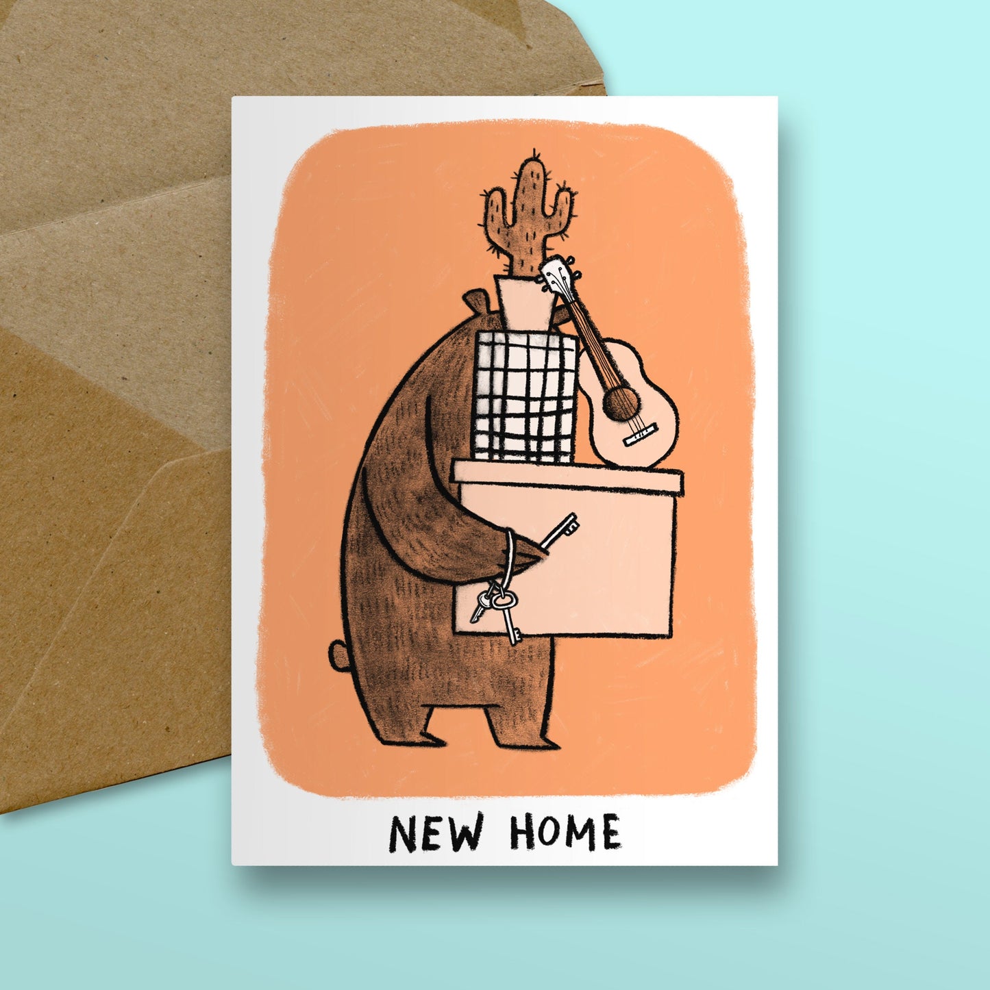 New Home Bear Card