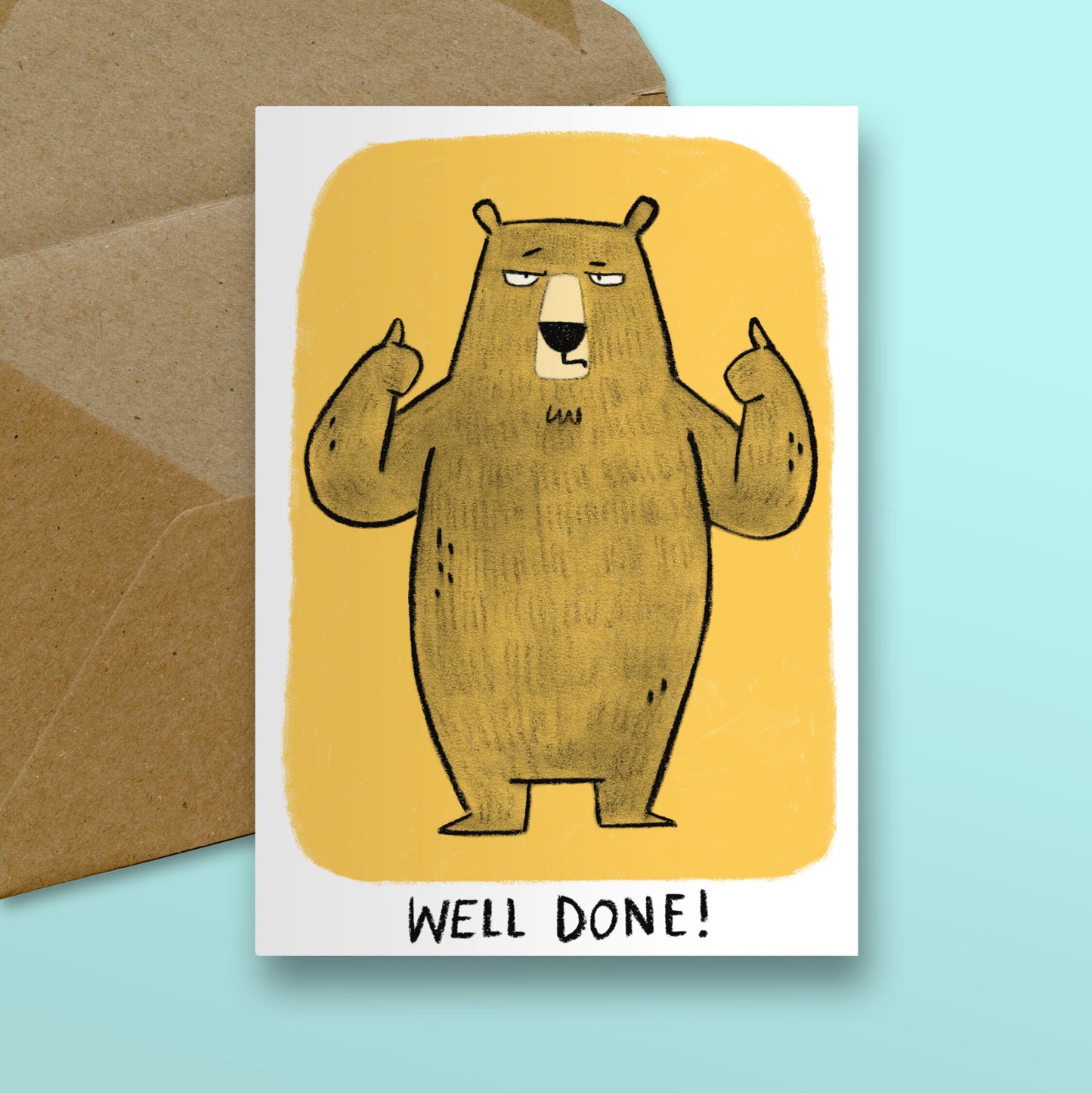 Well Done Bear Card
