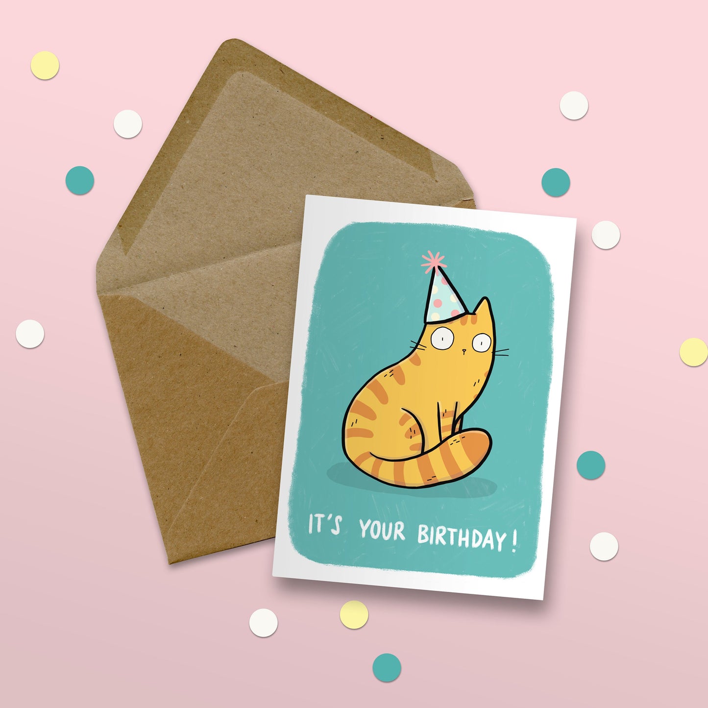 It’s Your Birthday Cat Greeting Card