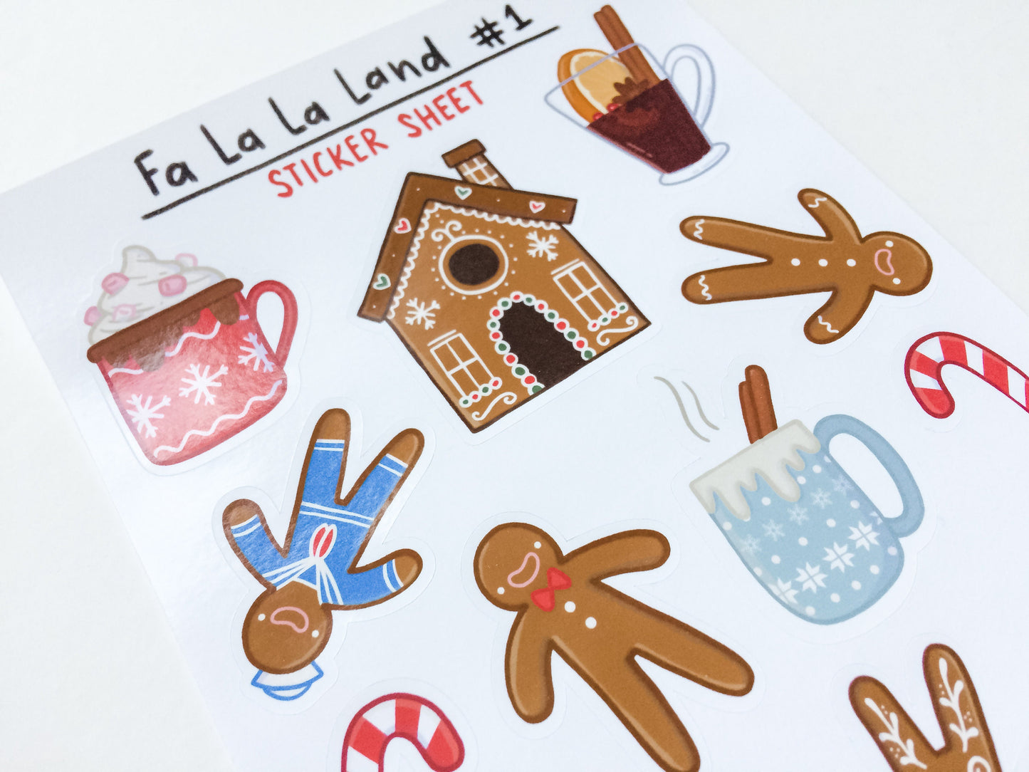 FaLaLa Land #1 Christmas Sticker Sheet