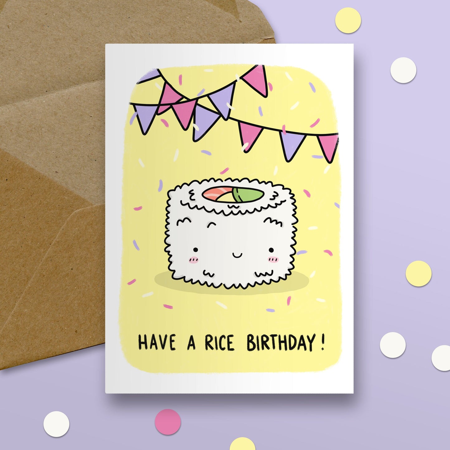 Have A Rice Birthday Card