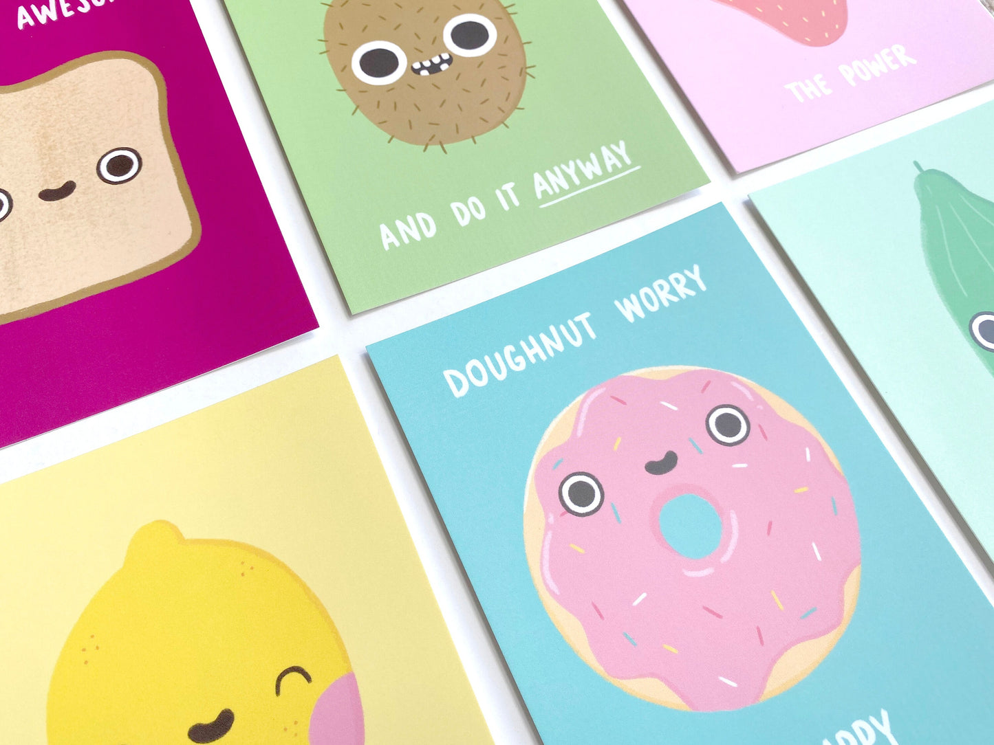 Feel The Fear Kiwi Postcard