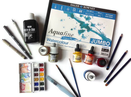 My Favourite Art Materials And Tools
