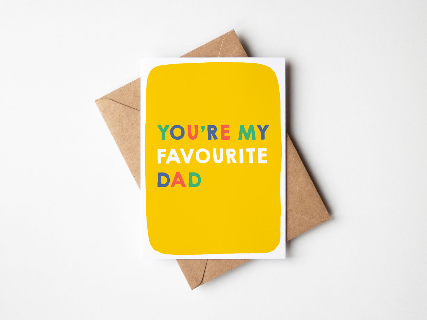 Favourite Dad Father's Day Card