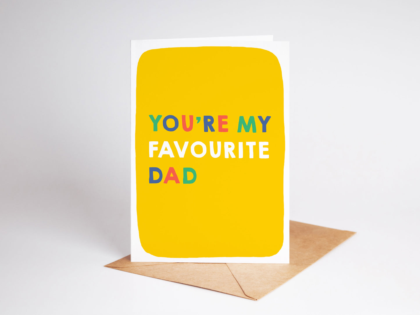 Favourite Dad Father's Day Card