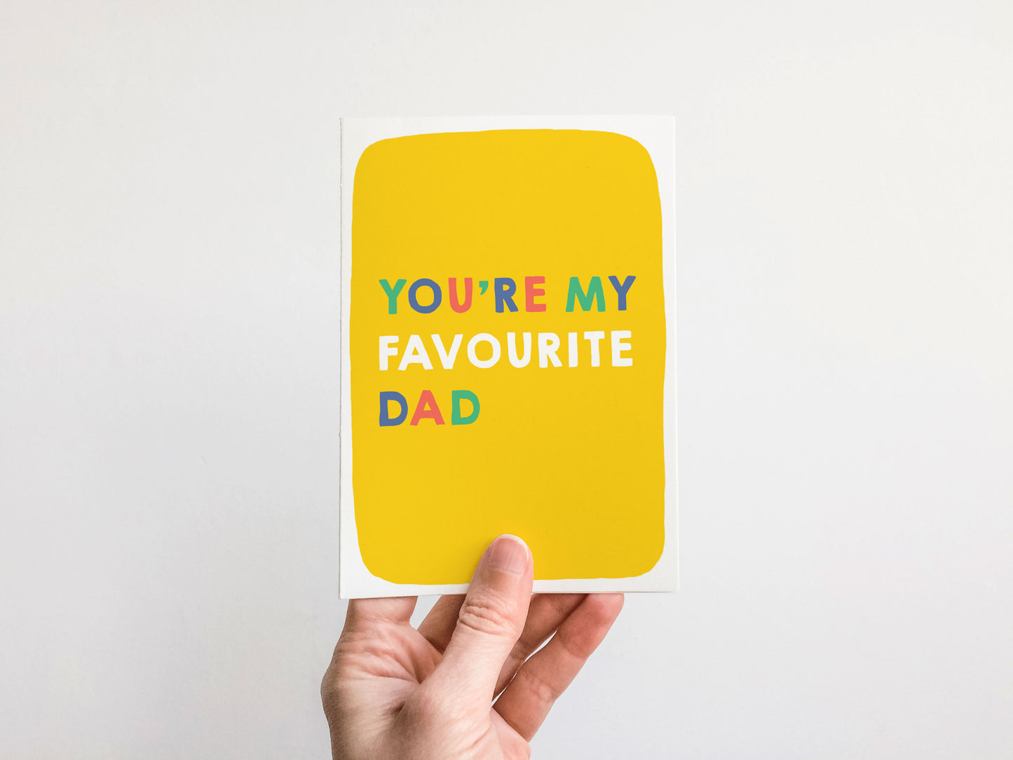 Favourite Dad Father's Day Card
