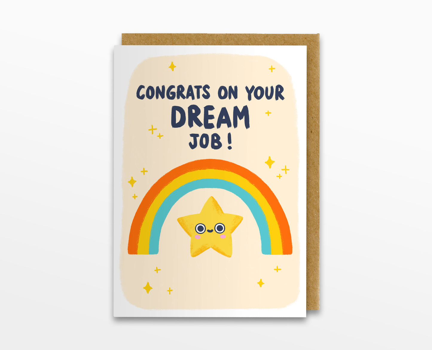 Dream Job Star & Rainbow Card