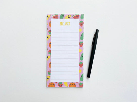 Fruit DL To Do List Pad (25 Sheets)