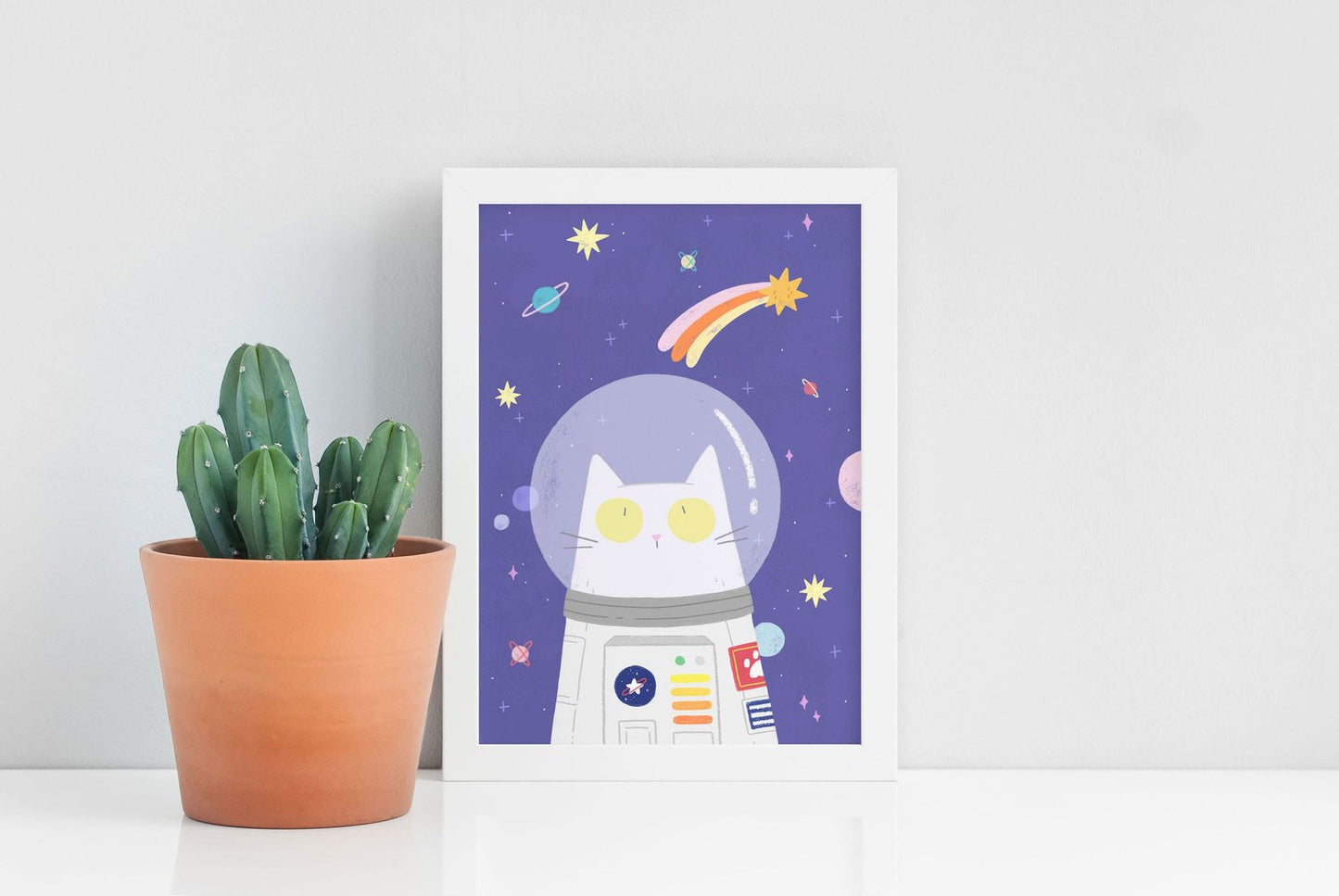 Space Cat - A5 Print
