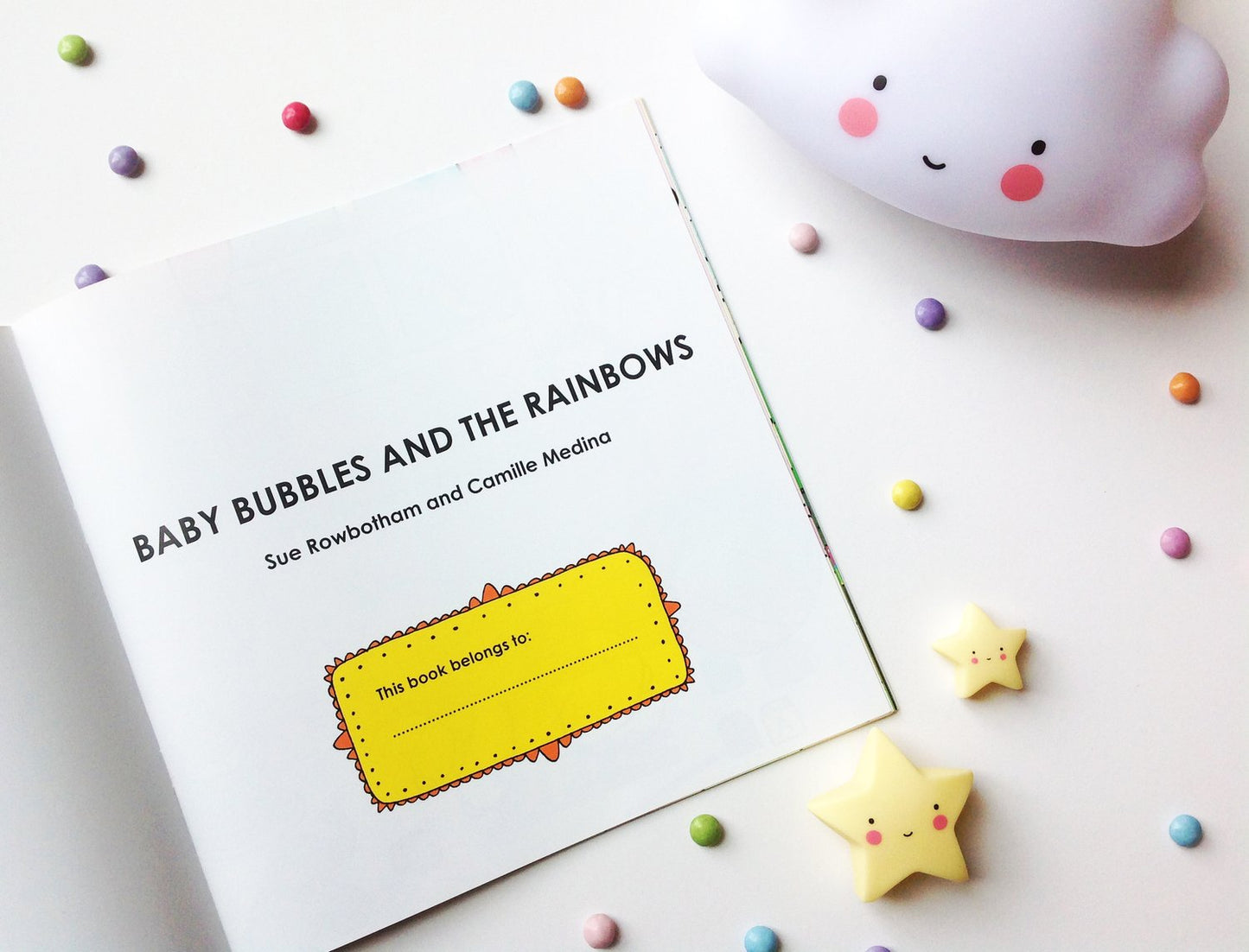 Baby Bubbles And The Rainbows - Children's Picture Book