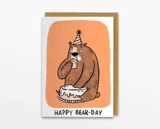 Happy Bear Day Card