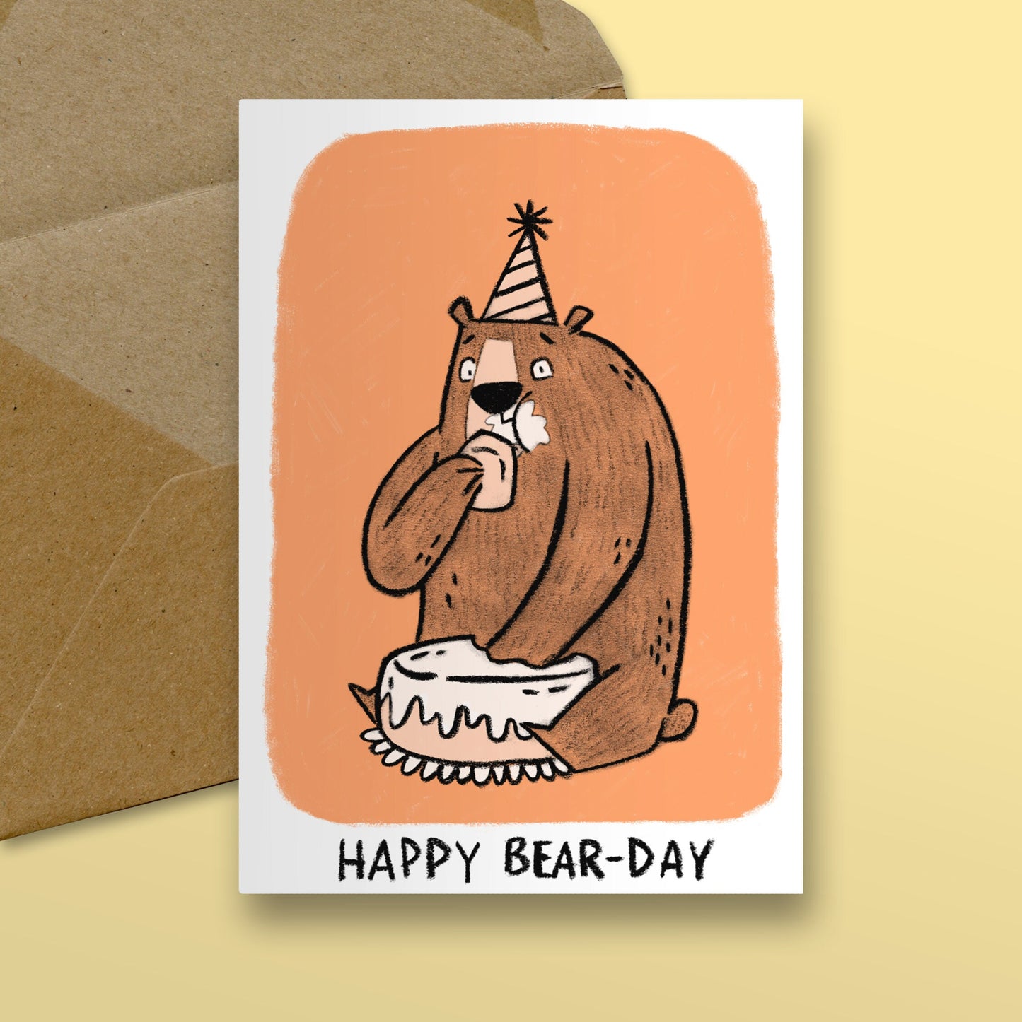 Happy Bear Day Card