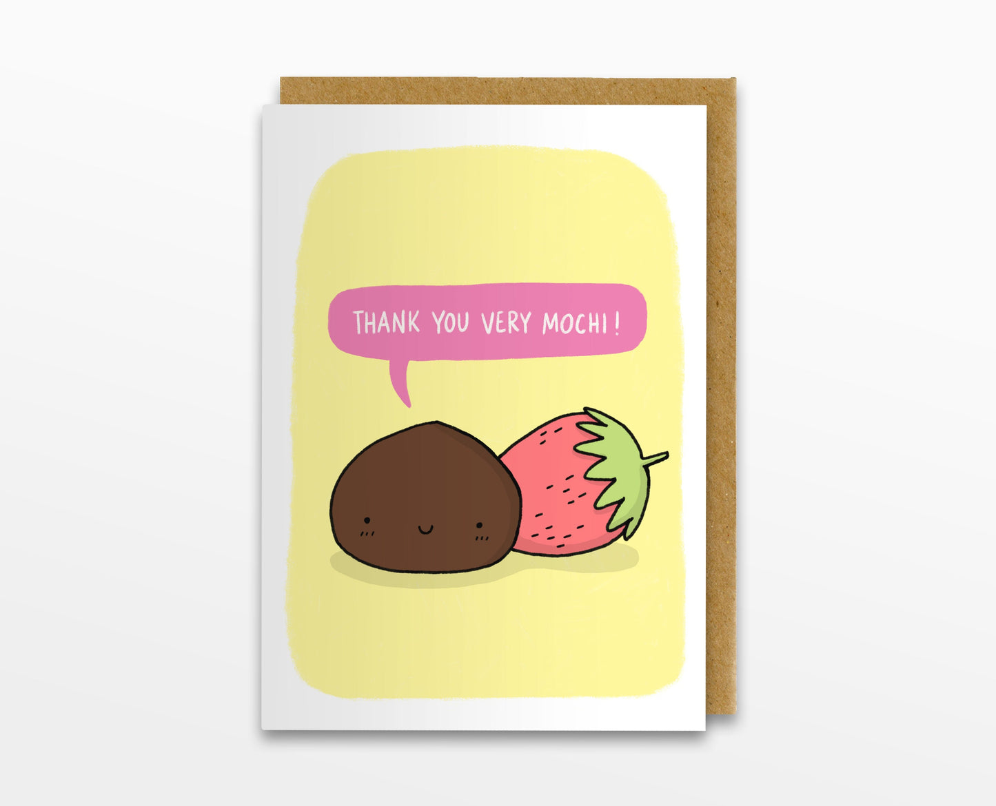 Thank You Very Mochi, Thank You Card