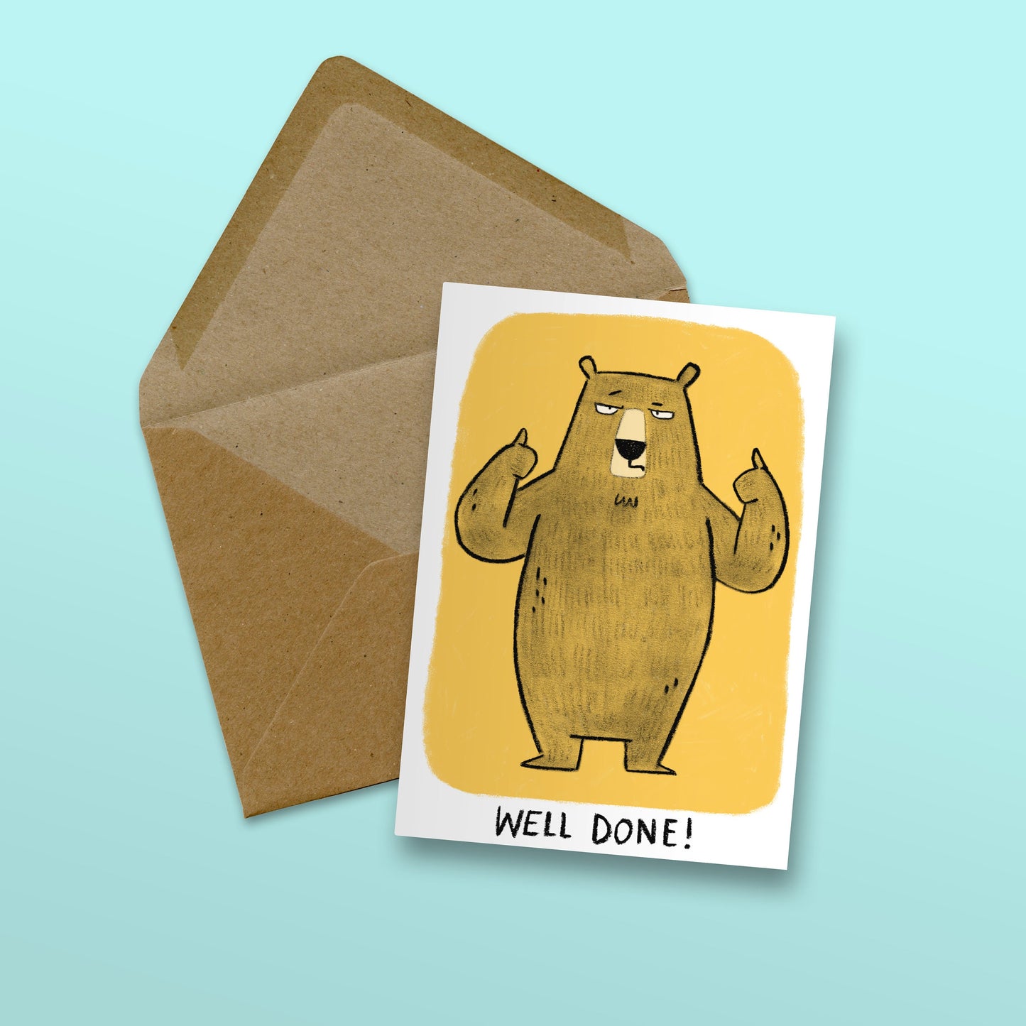 Well Done Bear Card