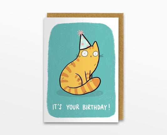It’s Your Birthday Cat Greeting Card