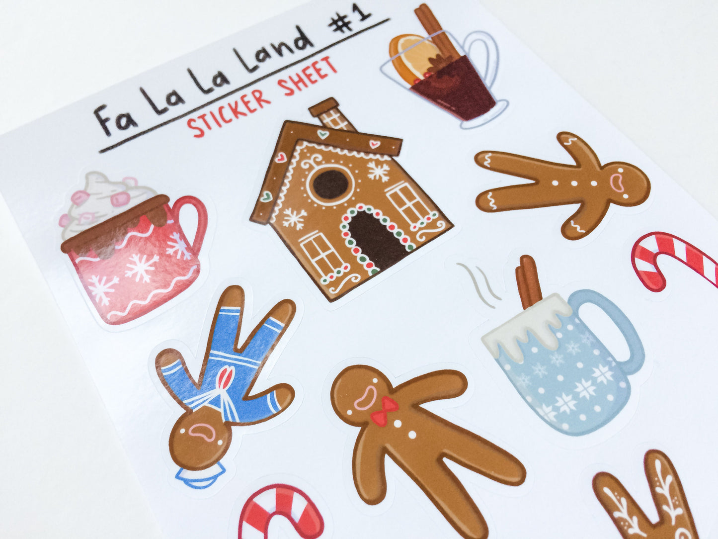 FaLaLa Land #1 Christmas Sticker Sheet