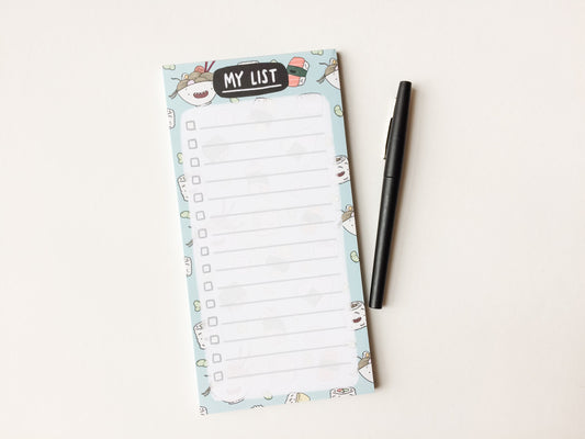 Sushi To Do List Pad
