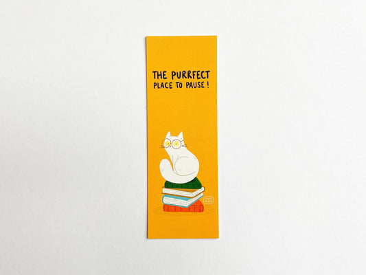 Double-sided Cat Bookmark